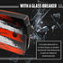 Grand Way Spring Assisted Pocket Knife, American Flag Tactical Knife for Men and Boys, Folding Knife