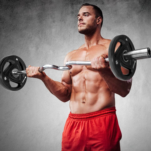Gymenist Weight Plates for Home and Gym Use for Men and Women