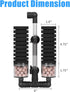 2 40Gal AQUANEAT Aquarium Air Powered Sponge Filter with Ceramic Media Balls, for Betta Fry Shrimp Fish Tank