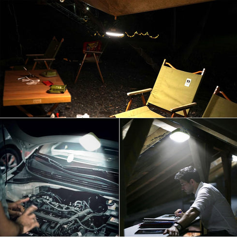 Rechargeable Camping Lights - 800LM LED Lantern with Magnet, 5 Lighting Modes, 4500mAh, IP54 Waterproof for Outdoor Use