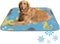imiBBWQu Dog Cooling Mat Duck Yellow Black Blue Cooling Mat for Dogs Large