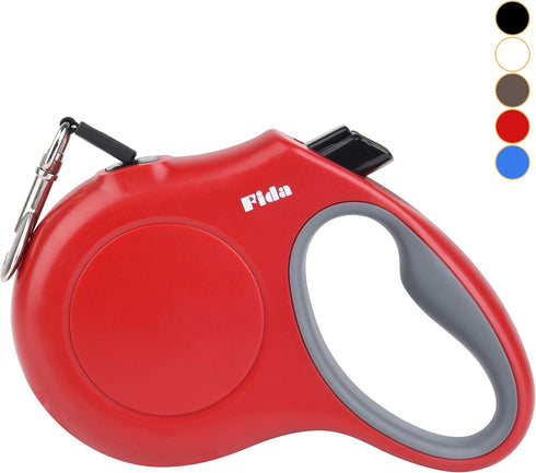 Fida Retractable Dog Leash, 16ft Heavy Duty Pet Walking Leash for Dogs or Cats up to 110 lbs, Tangle-Free