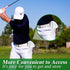 Golf Glove Holder - Stainless Steel Hook with Storage Bag, Portable Accessory for Men and Women, Golfer Gift