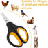 JEXCULL Trimmers Cat Nail Clipper, Premium Dog Nail Clippers Cat Claw Pet Nail Clippers Professional Ergonomic