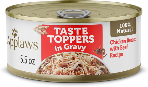 Applaws Taste Toppers, Grain-Free Dog Food Topper, Limited Ingredient, Chicken Breast with