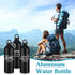 Gejoy 12 Pcs Lightweight Aluminum Water Bottle 24 oz - Thank You Appreciation Gifts for Employee Coworker Team