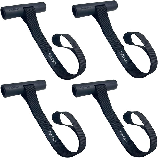 Quick Loops Kayak and Canoe Tie Down Anchor Straps for Car Hoods and Trunks