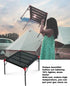 Backpacking iClimb Extendable Folding Table Large Tabletop Area Ultralight Compact with Hollow Out Tabletop for Camping