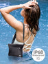 HEETA 2 Pack Waterproof Pouch, Touch Sensitive Dry Bag with Adjustable Waist Strap