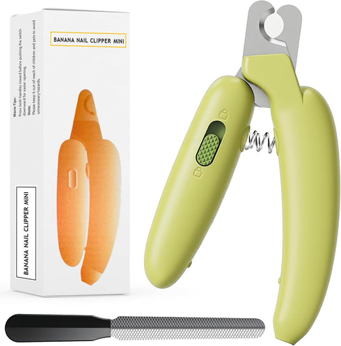 QDCYP Dog Nail Clippers,Dog Nail Trimmers for Small Medium Dogs and Cats -