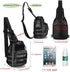 Tactical Shoulder Sling Bag, Small Outdoor Chest Pack for Men, Black Rover Sling Daypack for Traveling, Trekking,