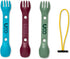 UCO Mini Spork Camping Combo - Spoon-Fork Utensil for Kids, 3 Pack