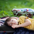 Hikenture Camping Pillow with Removable Cover, Ultralight Inflatable Pillow for Neck Lumbar Support