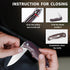Wood Handle Pocket Knife, 2.9in 8Cr13MoV Stainless Steel Blade, EDC Knife for Hunting, Camping, Hiking, 6.5in