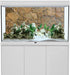 AWERT Stone Aquarium Background 72x18 inches, Rocky Fish Tank Background, Vinyl Terrarium Background