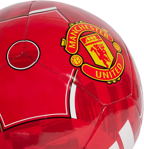 38 adidas Manchester United Home Club Ball Ball for Unisex Adults Red EU