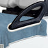 YOKYHOM Summer Golf Cart Seat Covers, Grey Blue Microfiber Towel Blanket for 2-Seat Golf Carts, 51''x 31''