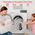 2 Pack 72"x 72" JERIA Waterproof Non Slip Wee padReusable Washable Pee Pads for DogsAbsorbent and Leakproof Training