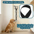 7 31-33 Inches Dog Doorbell for Potty Training, Adjustable Length with Extra Loud Bells, Black Nylon Strap with Metal