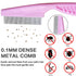 Aoche 4Pack Pet Grooming Brush Kit, Dog Bath Brush, Flea Comb, Soothing Massage Rubber Comb, Cat Tear Stain Comb