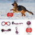 Dog Cotton Rope Toys Set for Medium and Large Dogs - Almost Indestructible, Washable Dental Floss, Tough Tug of
