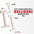 Bullibone Nylon Dog Chew Toy - Improves Dental Hygiene, Easy Grip, Flavor Permeated (Bacon, XL - Single)