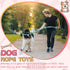 Dog Rope Toys for Extra Large Dogs, 2 Pack 6 Feet Tug of War Toy for Large Aggressive Chewers