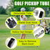 40 Inch 24 TRINKA Golf Ball Retriever with Storage Bag, Detachable Golf Ball Picker Upper Tube, Aluminum Alloy Golf
