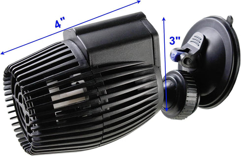 AQUANEAT Circulation Pump, Aquarium Wave Maker, Fish Tank Powerhead Submersible Water Pump w/Suction Cup by AQUANEAT