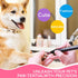 Dog Nail Polish - Quick Dry 12 Colors - Non Toxic, Odorless Pet Nail Polish Set for DIY Dogs Puppy Nails