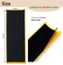 RACOFSB 0.5mm 24 40mmX110mm (24) Thickness Fingerboard Foam Grip Tape Pcs, Finger Skateboard Griptape
