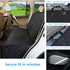 Bark Lover Deluxe More Durable Waterproof Backseat Protector, High Heat Resistant and Nonslip Back Seat Cover for Dogs