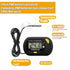 Fish Tank Digital Thermometer with MAX/MIN LCD Display for Water Temperature Measurement (1, Orange, M)