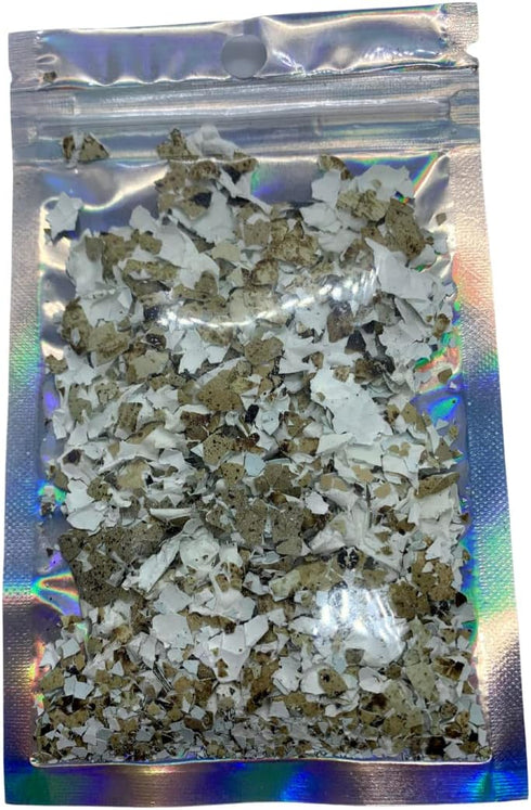 Undique Organic Hermit Crab Food with Quail Egg Shells - Nutritious, Balanced Diet & Calcium-Rich Treats for Hermit