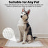 JONYEE 4-Layer 13 17 -White(25 Count) Basics Dog and Puppy Pee Pads with Leak-Proof and Quick-Dry Design for Potty
