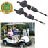 Podoy Upgraded Universal Golf Cart Seat Belts Kit, Retractable for E-ZGO TXT & RXV, Set of 2