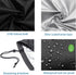 Generic 5FT 210D Oxford Cloth Foosball Table Cover, with Storage Bag, for Games and Toy Pool Tables