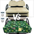 Yuyamidu 2-Person Golf Buggy Seat Cover with Storage Bags Portable EZGO Golf Seat Protecter Universal for Seats Club