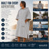 Swimming, 4 2 Maloo AVO Changing Poncho Microfiber Surf Poncho with Hood & Pocket, Quick-Dry Towel Robe for Surfing