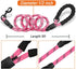 BARKBAY Heavy Duty Dog Leashes for Large Dogs, 2 PACK 5 FT with Padded Handle, Reflective Threads