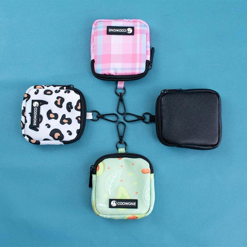 COOWONE Dog Training Treat Pouch, Waterproof Dog Treat Bag with Clip, Pocket Sized for Pet Training