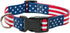 American Flag Dog Collar, 5 Different Sizes, Classic Medium