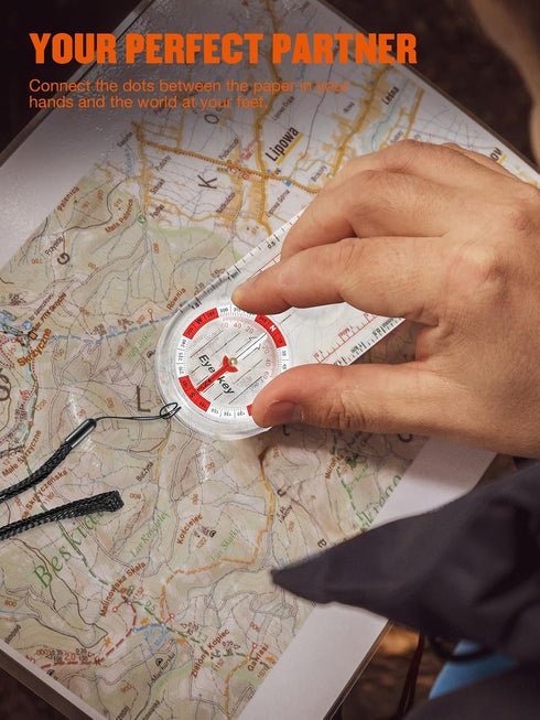 Eyeskey High-Accuracy Orienteering Compass for Outdoor Navigation
