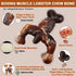 Dog Chew Toys for Aggressive Chewers, Tough Bacon Flavored Bone Toys for Medium/Large Breed Dogs