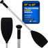 Five Oceans 4-Feet Canoe Paddle - T-Handle Oar Paddle for Canoe, Kayak, Small Boats, Marine-Grade Aluminum