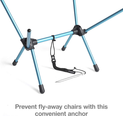 Helinox Chair Anchor to Secure Lightweight Beach and Camp Chairs in Windy Weather