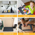 Dog Food Mat - Silicone Waterproof Non-Slip Pet Bowl Placemat with Raised Edge, 18.5" x 11.5"