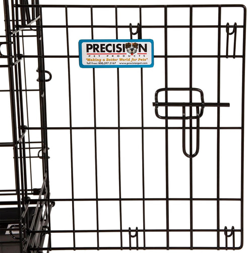 Precision Pet Products One Door Provalue Wire Dog Crate, 24 Inch, For Pets 15-30 lbs, 5-Point Locking System