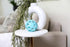 (3 Inch JW Pet HOL-ee Roller, Dog Toy Puzzle Ball, Natural Rubber, Small Diameter), Blue