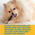6 Inch Beef Collagen Sticks for Dogs - Rawhide Free Long Lasting Chew Treats for Large Dogs, 25 Count
